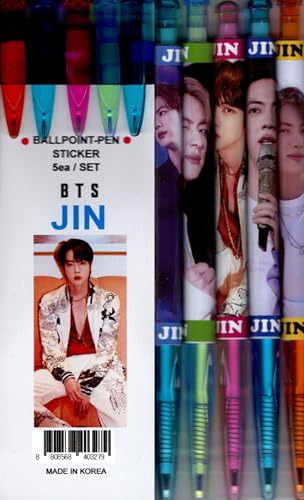 Amazon.co.jp: 防弾少年団 JIN ジン グッズ 【 ボールペン 5本